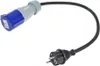 Câble adaptateur 40cm de la prise Schuko vers CEE Voir les images du produit 9