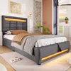 A bedroom scene with a bed as the main focus, featuring decorative elements and natural light from a window. Náhľad obrázku produktu