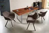 Esstisch Baumkante massiv Akazie nussbaum 260 x 100 silber Produktbild-Vorschau 3