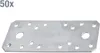 Alberts 851781 Connettore piatto, acciaio inox, 133 x 55 Anteprima dell’immagine prodotto 2