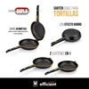 BRA Efficient A271462, Rotondo, Nero, Arancione, Teflon Anteprima dell’immagine prodotto 3