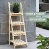 Blumenleiter Holz TIMMI - 4 Stufen für Blumentöpfe | Produktbild-Vorschau 4