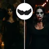 Schwarze Engelsflügel 65 cm Federflügel Halloween Kostüm Produktbild-Vorschau 5