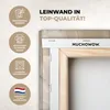 MuchoWow® - Obraz na płótnie - Kwiaty - Beżowy - Abstrakcja Podgląd zdjęcia produktu 3