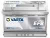 Batteria Varta Accu Dynamic EFB, 12V, 70Ah, 760A Anteprima dell’immagine prodotto 1