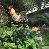 Metall-Wetterfahne in Hahnenform, Wetterhahn für Garten, Produktbild-Vorschau 1
