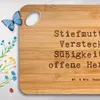 Mr. & Mrs. Panda Frühstücksbrett Spruch Stiefmutter Herzen Produktbild-Vorschau 3