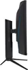 Side view of a black gaming monitor on a stand. Produktbild-Vorschau