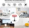 COSTWAY Drehhocker höhenverstellbar 51-66cm, Kunstleder Produktbild-Vorschau 6