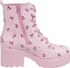 KOI Boot Damen Cherry Passion Platform Boots pink EU39 Produktbild-Vorschau 3
