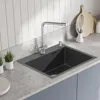 Edelstahlspüle & Küchenspüle 55 x 45 cm mit Seifenspender, Produktbild-Vorschau 29