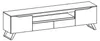 Sideboard Luxus rtv sideboard Möbel Schrank Kommode Produktbild-Vorschau 1