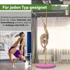 Pole Dance Matte extra dick 10cm Ø120cm pink Produktbild-Vorschau 5