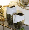 Mauro Ferretti Vase Lux Ø 20 x 35 cm, Weißgold Produktbild-Vorschau 5