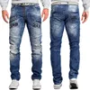 Cipo & Baxx Herren Regular Fit Jeans Stonewashed CD491 Blue Produktbild-Vorschau 7