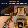 Künstliche Tannengirlande 20 m mit Beleuchtung 300 LED Produktbild-Vorschau 6