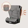A gray child car seat with highlighted safety features. Náhled obrázku produktu