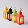 LED Laterne - mit Flammeneffekt - flackernde LED - H: 24cm Produktbild-Vorschau 4