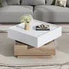Abrihome 360° Drehbare Tischplatte Couchtisch Produktbild-Vorschau 1