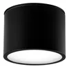 A black cylinder-shaped ceiling light with a white light source visible from the bottom. Náhľad obrázku produktu