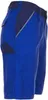 A close-up side view of blue work shorts. Produktbild-Vorschau