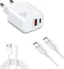 Rýchlonabíjačka USB-C + USB-A, univerzálny napájací adaptér Náhľad obrázku produktu 14