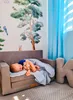 Divano pieghevole 3 in 1 Flumi per bambini, grigio con Anteprima dell’immagine prodotto 6