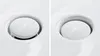 Ventil PUSH-OPEN s keramickým krytom ventilu biely biely Náhľad obrázku produktu 3