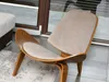 Poltrona di design DAHL - noce / beige Anteprima dell’immagine prodotto 12
