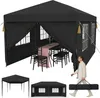 Tente de réception UISEBRT 3 x 6 m, couleur anthracite, Voir les images du produit 1
