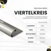 Viertelkreis Edelstahlschiene Profil Fliesenschiene Produktbild-Vorschau 3