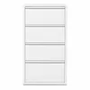 Alveon Schuhkipper Metall 4 Klappen schmal 51 x 15 x 141 cm Produktbild-Vorschau 1