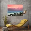Kunstdruck auf Leinwand, Meeresfoto - Pastel Morning - Produktbild-Vorschau 3