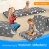 Składany materac ELONEO, wysokość 9 cm, składany materac Podgląd zdjęcia produktu 2