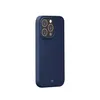 A dark blue iPhone 14 Pro case is shown against a white background. Produktbild-Vorschau