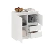 KOMTO Kommode mit 2 Türen und 2 Schubladen – Komodenschrank Produktbild-Vorschau 7