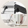 A collage of images showing different vacuum cleaner attachments and their applications. Produktbild-Vorschau