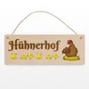 Hühnerhof Metallschild mit Spruch Produktbild-Vorschau 2