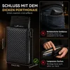 Luxurizz Slim Wallet Herren mit Magnetverschluss, Pop-Up Produktbild-Vorschau 2