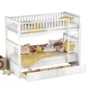 Merax Etagenbett 90x200cm mit Rausfallschutz und Produktbild-Vorschau 12