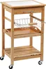 KESPER Kuchynský Vozík S Pracovnou Doskou 81 X 48 X 38 cm Náhľad obrázku produktu 1