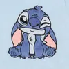 DISNEY Stitch Modré, POLAROVÉ, dvoudílné dámské pyžamo, Náhled obrázku produktu 3