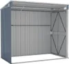 Anbauschuppen Grau 118x194x178 cm Verzinkter Stahl Produktbild-Vorschau 6