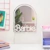 Barbie miroir mural néon 27 cm Voir les images du produit 3