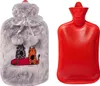 Biggdesign Wärmflasche 2L mit Katzenmotiv – Plüsch-Bezug, Produktbild-Vorschau 6