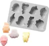 Silikon Backform Set - Halloween Geist Katze Eule Produktbild-Vorschau 5