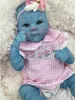 Bambola in silicone grande 48 cm, bambina reborn, Wach, Anteprima dell’immagine prodotto 4