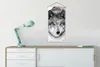 MuchoWow® Textilposter Wolf mit verschneitem Kopf in Produktbild-Vorschau 3