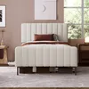 okwish Polsterbett Einzelbett 90 x 200 cm, Bettgestell mit Produktbild-Vorschau 2