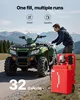Carrello carburante VEVOR, 121 L, tanica di carburante con Anteprima dell’immagine prodotto 2